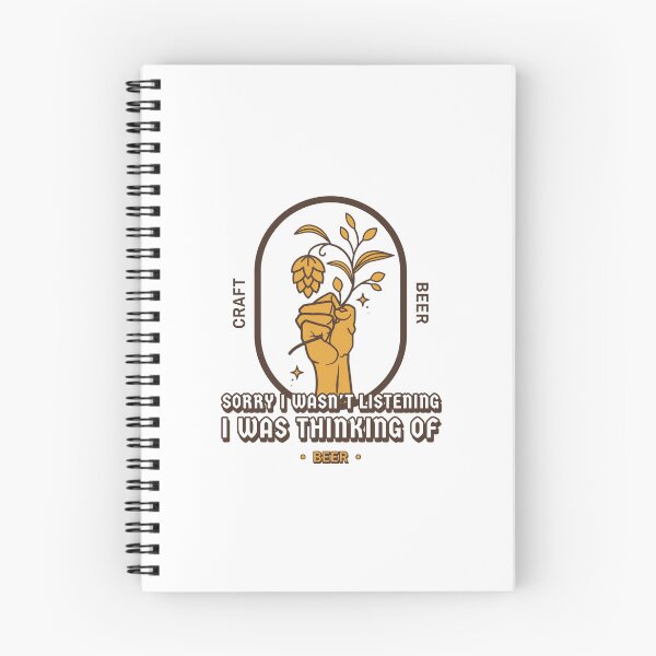 Item preview, Thinking About Craft Beer (Fist) designed and sold by Woodlawn Designs LLC.