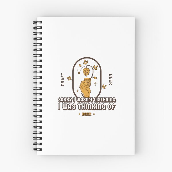 Item preview, Thinking About Craft Beer (Shot Glass) designed and sold by Woodlawn Designs LLC.