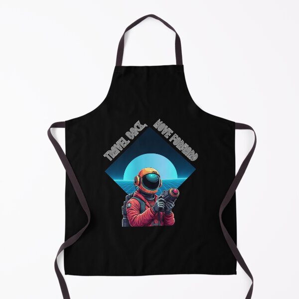 Item preview, Retro-Futuristic Time Traveler designed and sold by Dino-Lune.
