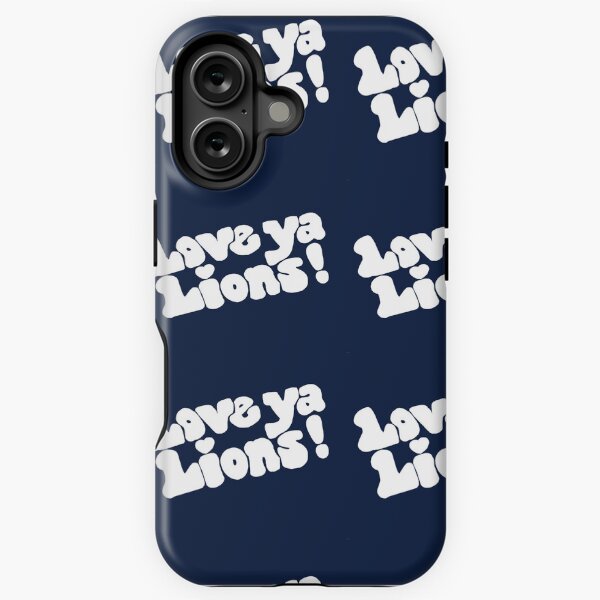 Vista previa del artículo con la obra «Los amo leones», diseñado y vendido por DesignsByYazz.