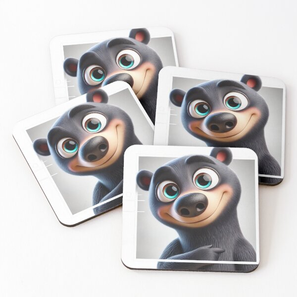 Item preview, Adorable North American Black Bear designed and sold by Sillytoe.