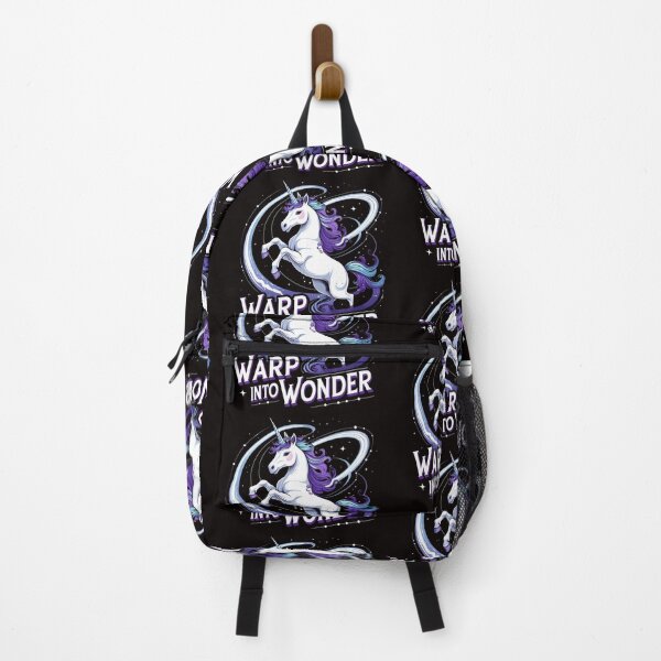 Item preview, Warp into Wonder – Space-Time Unicorn designed and sold by zoughlal.