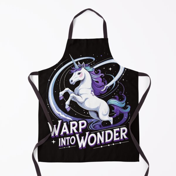 Item preview, Warp into Wonder – Space-Time Unicorn designed and sold by zoughlal.