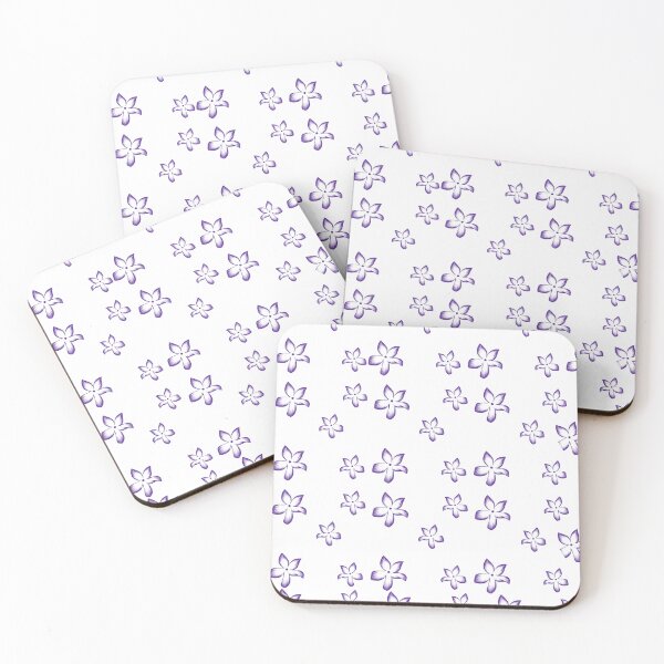 Aperçu de l'œuvre Fleurs violettes créée et vendue par Bibi-Designs.