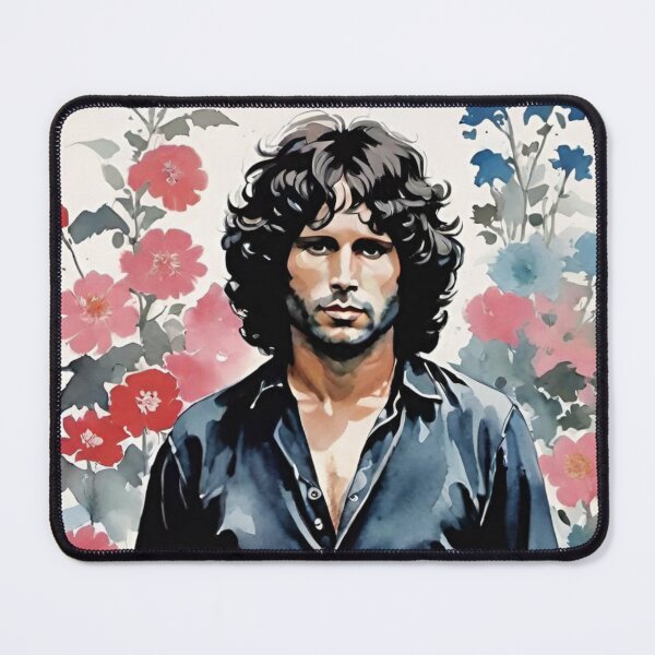 Item preview, Jim Morrison Floral Art | TheAmericanPoet designed and sold by TheAmericanPoet.