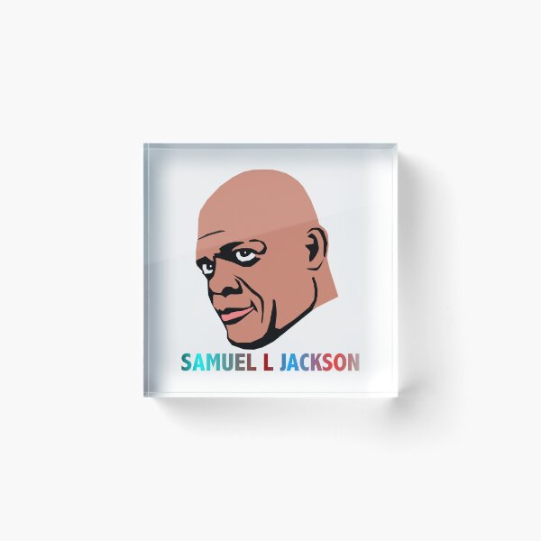 Item preview, Samuel L Jackson  illustration designed and sold by ZooStateofMind.