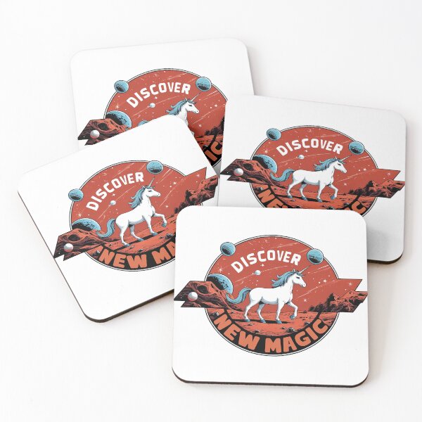 Item preview, Discover New Magic – Mars Unicorn Explorer designed and sold by zoughlal.