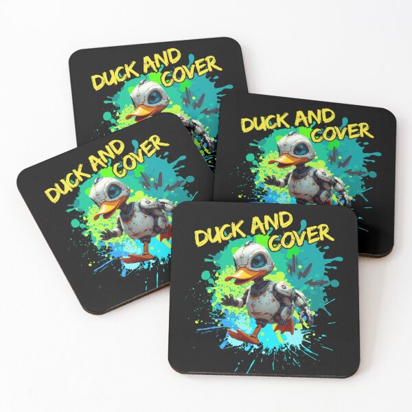 Item preview, Robo-Duck on the Run designed and sold by Dino-Lune.