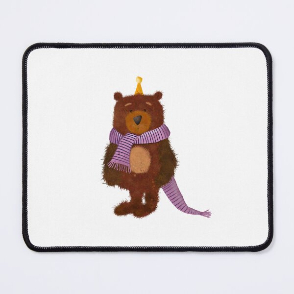 Item preview, Cozy Birthday Bear – Cute Party Animal Illustration designed and sold by Sannevanrossum.