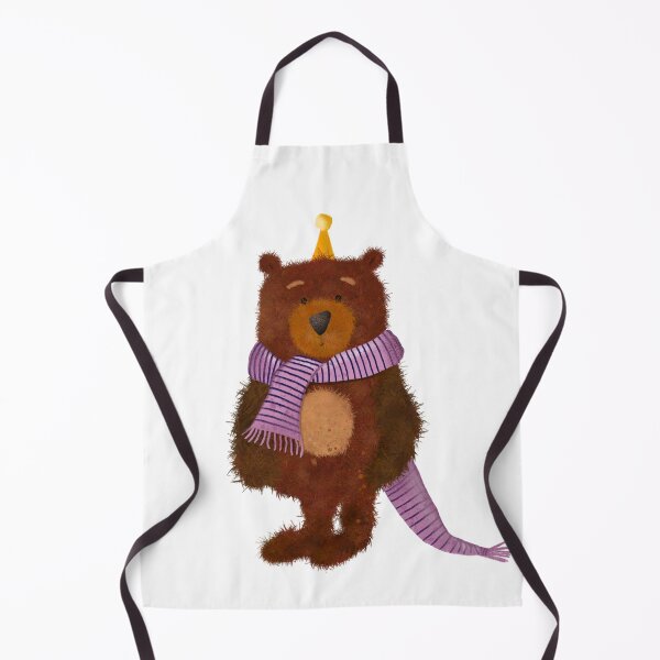 Item preview, Cozy Birthday Bear – Cute Party Animal Illustration designed and sold by Sannevanrossum.
