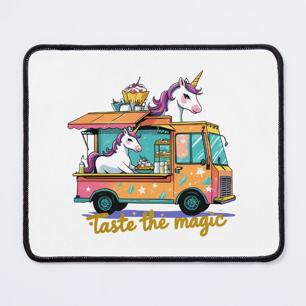 Item preview, Taste the Magic – Food Truck Unicorn designed and sold by zoughlal.
