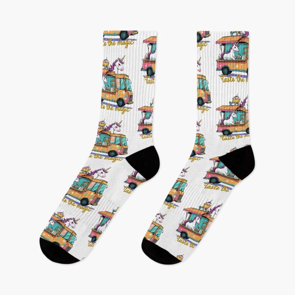 Item preview, Taste the Magic – Food Truck Unicorn designed and sold by zoughlal.