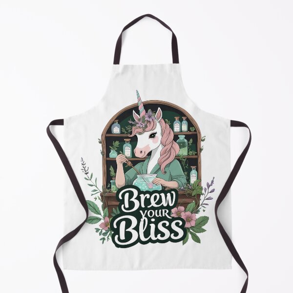 Item preview, Brew Your Bliss – Herbalist Unicorn Apothecary designed and sold by zoughlal.