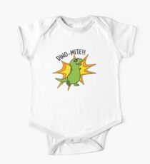 Dino-mite Animal Pun One Piece - Short Sleeve