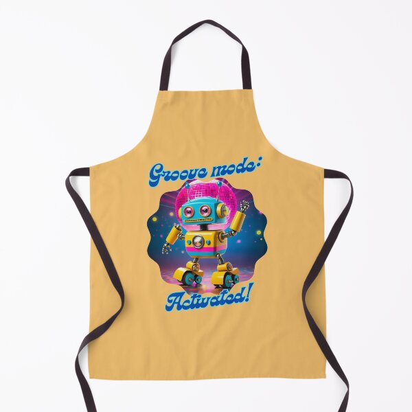 Item preview, Retro Robot Disco designed and sold by Dino-Lune.