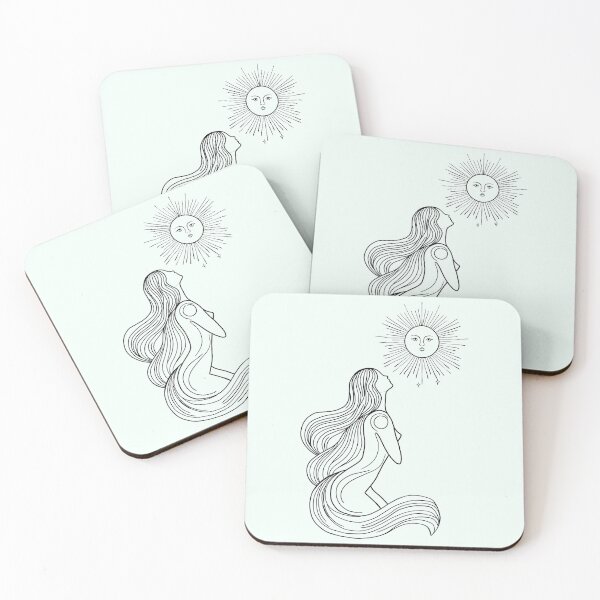 Item preview, Sun Seeker - Mint Cream designed and sold by MaryAura.