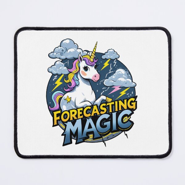 Item preview, Forecasting Magic – Weather Guru Unicorn designed and sold by zoughlal.