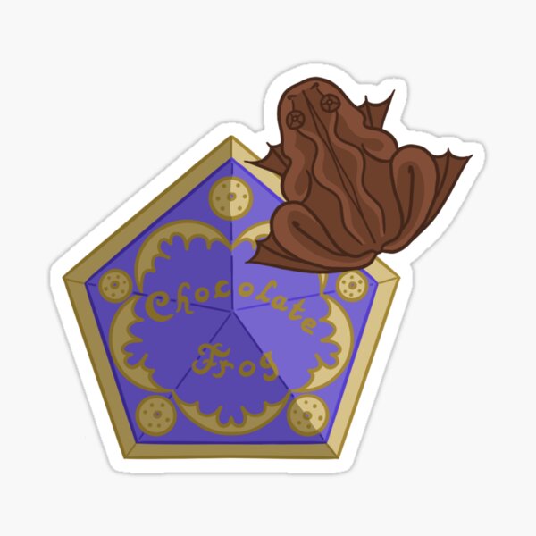Item preview, Chocolate frog from Honeydukes candy shop designed and sold by sundayouthlines.