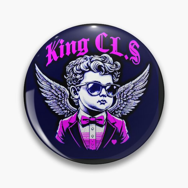 Item preview, King C.L.S Angel Prince | Dark Pink | Navy Blue designed and sold by Kingcls.