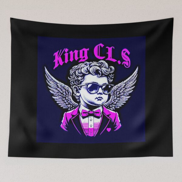 Item preview, King C.L.S Angel Prince | Dark Pink | Navy Blue designed and sold by Kingcls.