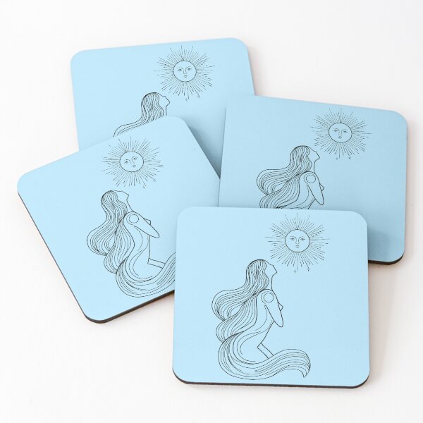 Item preview, Sun Seeker - Baby Blue designed and sold by MaryAura.