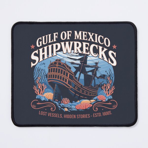 Item preview, Gulf of Mexico Shipwrecks designed and sold by SignumShop.