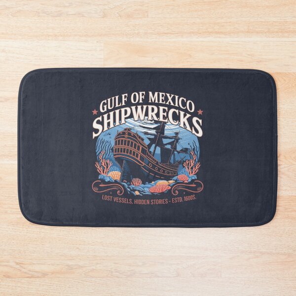 Item preview, Gulf of Mexico Shipwrecks designed and sold by SignumShop.