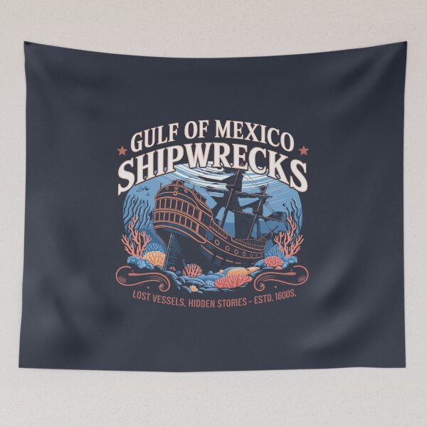 Item preview, Gulf of Mexico Shipwrecks designed and sold by SignumShop.