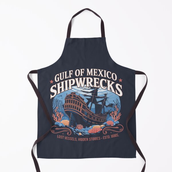 Item preview, Gulf of Mexico Shipwrecks designed and sold by SignumShop.