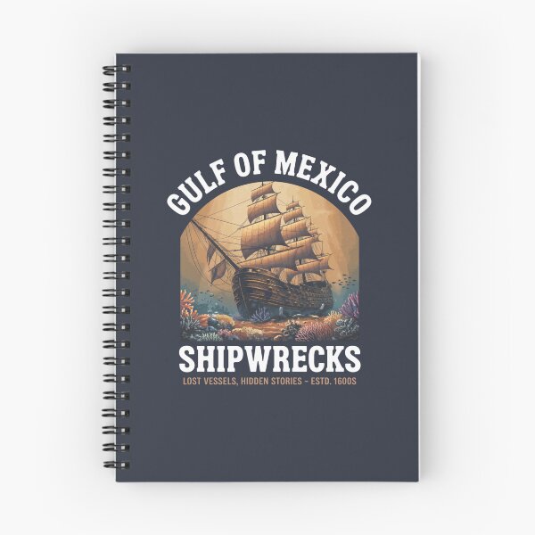 Item preview, Gulf of Mexico Shipwrecks designed and sold by SignumShop.