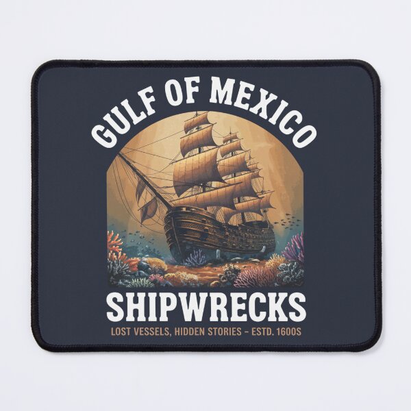 Item preview, Gulf of Mexico Shipwrecks designed and sold by SignumShop.