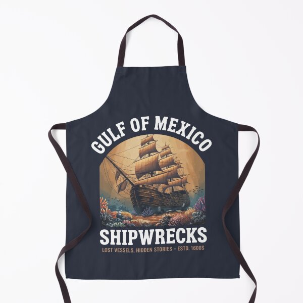 Item preview, Gulf of Mexico Shipwrecks designed and sold by SignumShop.