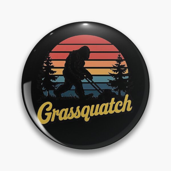 Item preview, Funny Bigfoot Mowing Grass - Grassquatch Lawn Care Humor designed and sold by love3617.