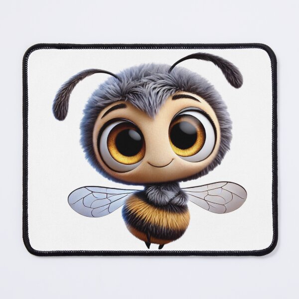 Item preview, Adorable Ashy Mining Bee designed and sold by Sillytoe.