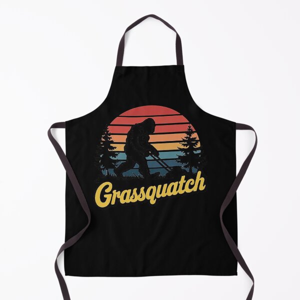 Item preview, Funny Bigfoot Mowing Grass - Grassquatch Lawn Care Humor designed and sold by love3617.