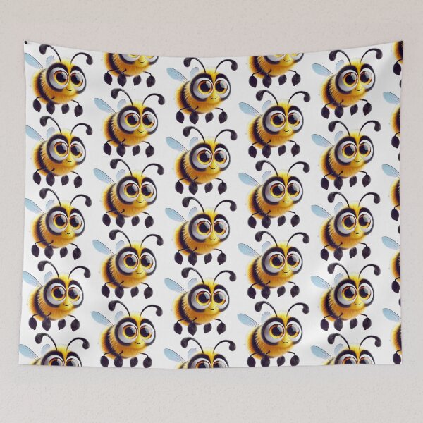 Item preview, Adorable Hairy-Footed Flower Bee designed and sold by Sillytoe.
