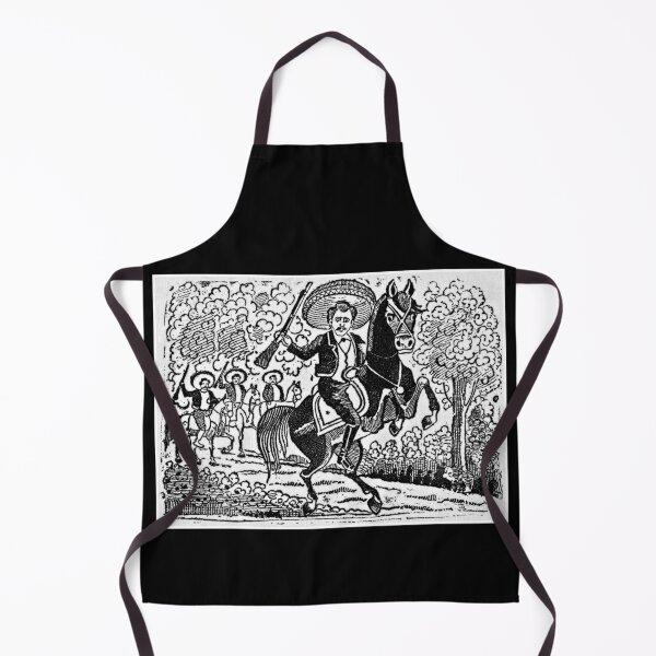 Item preview, Emiliano Zapata Horseback Mexican Revolution 1911 José Guadalupe Posada designed and sold by RocketshipRetro.