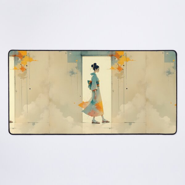 Item preview, Beautiful Japanese geisha walking  designed and sold by Coolparrotgirl.