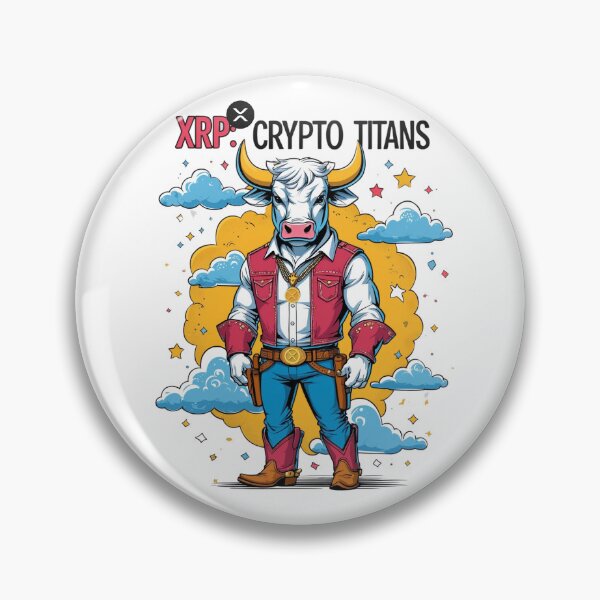 Item preview, XRP Crypto Titans designed and sold by RoseAIArtRhythm.