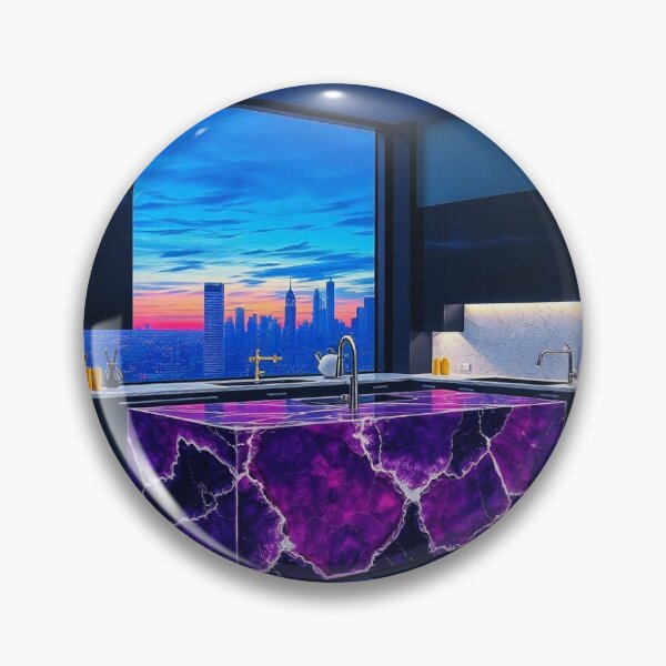 Item preview, Modern Kitchen - Amethyst designed and sold by Shapeshifter797.