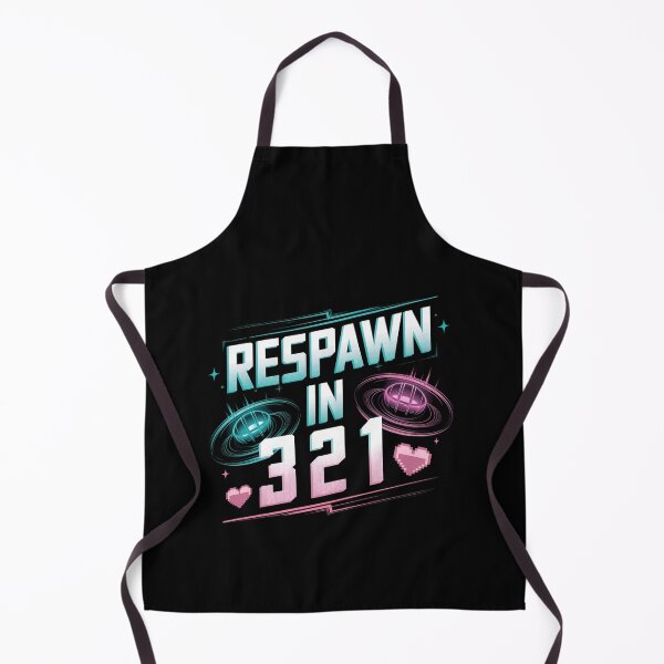Item preview, Funny Gamer Respawn Countdown Video Game Humor designed and sold by FunnyDesignsArt.