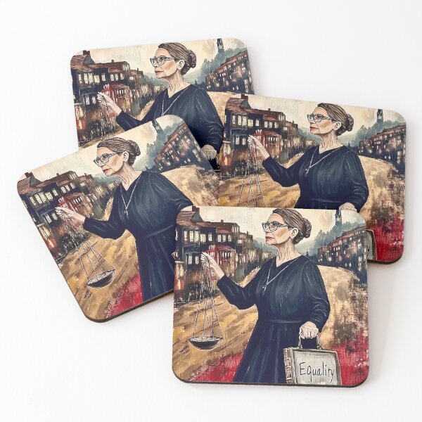 Item preview, Ruth Bader Ginsburg (RBG) Portrait  designed and sold by OtherworldlyIdeas.