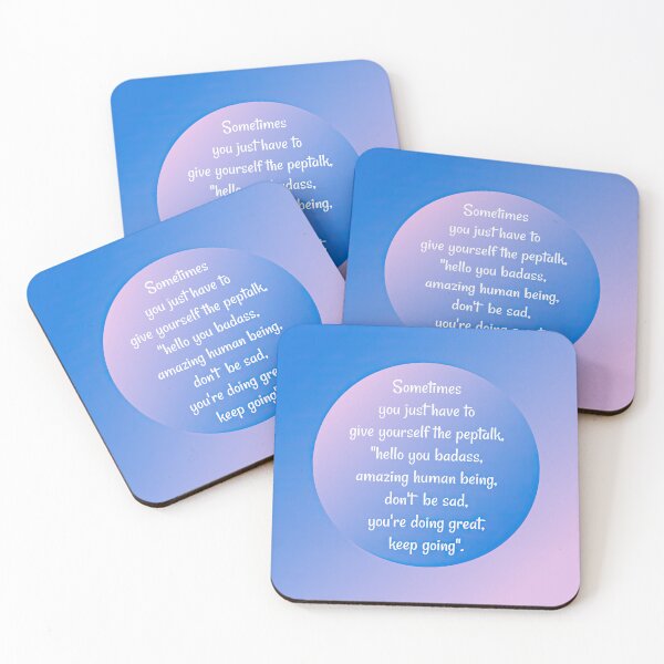 Item preview, Self Affirmation Pep Talk Time designed and sold by Alaskandreamer.