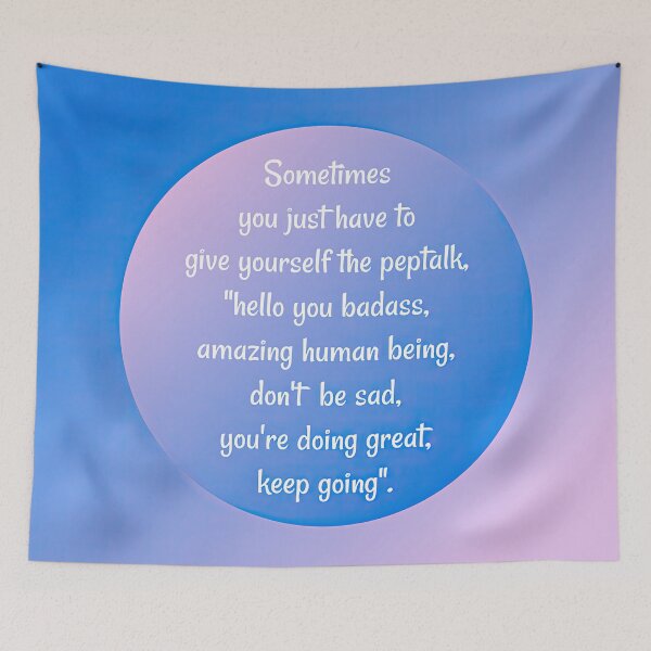 Item preview, Self Affirmation Pep Talk Time designed and sold by Alaskandreamer.