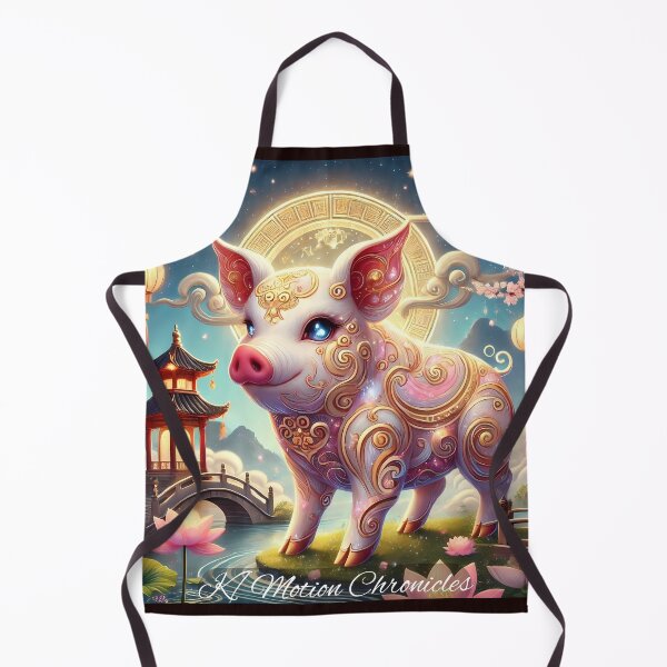 Item preview, "Celestial Pig - KMotionChronicles Chinese Zodiac Art" designed and sold by KMChronicles.