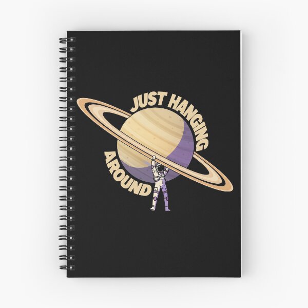 Item preview, Just Hanging Around - Astronaut Hanging on Saturn`s Rings designed and sold by AnAzArt.