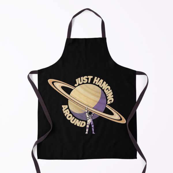 Item preview, Just Hanging Around - Astronaut Hanging on Saturn`s Rings designed and sold by AnAzArt.