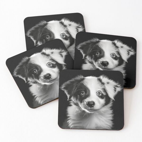 Item preview, Border Collie Puppy - Cute Dog Art For Pet Lovers designed and sold by Stian Iversen.