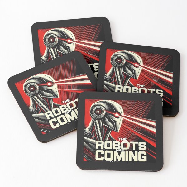 Item preview, the robots are coming designed and sold by TEEJAMBOREE.