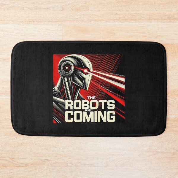 Item preview, the robots are coming designed and sold by TEEJAMBOREE.
